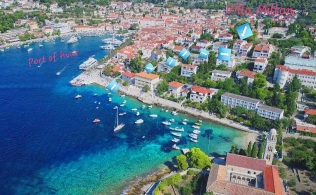 Villa Milton Luxe Hvar Hvar Town Esterno foto